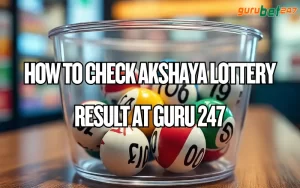 akshaya lottery result